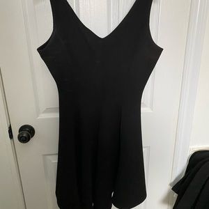 Black tank style dress